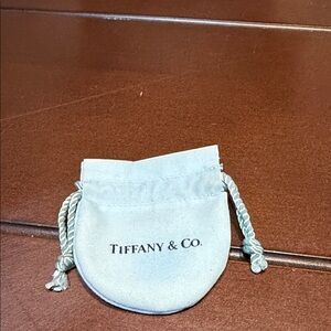 Tiffany & Co. Blue Jewelry Pouch